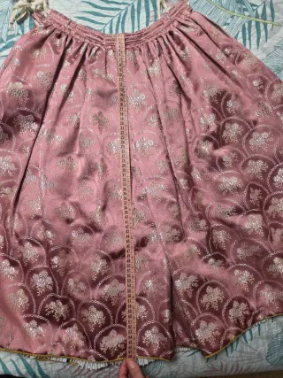 Traje Fallera Niña Rosa .