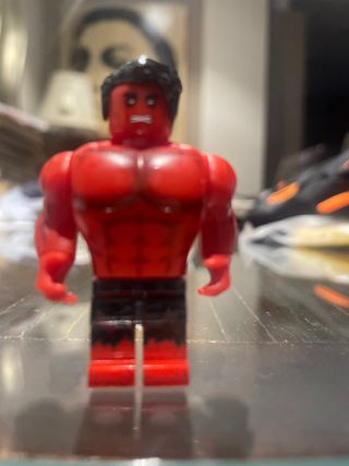 Lego Red Hulk