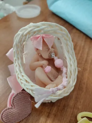 Bebé Reborn Mini Silicona Rosa