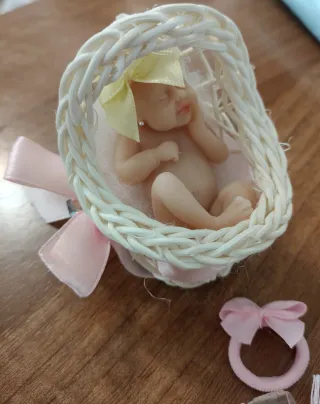 Bebé Reborn Mini Silicona Rosa