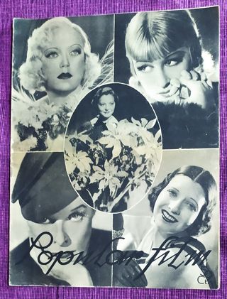 7!!! REVISTAS ANTIGUAS DE CINE “POPULAR FILM”