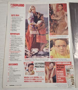 REVISTA LECTURAS No 2703 · 16 de enero de 2004