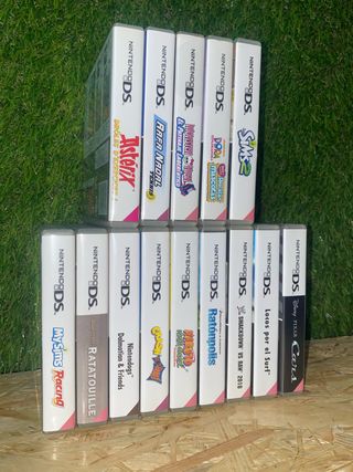 *LEER* Lote Juegos y cajas Nintendo DS