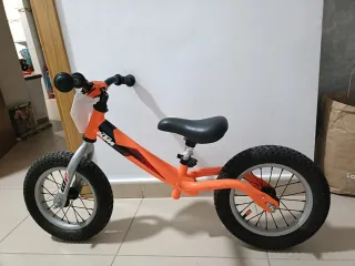 Bici sin pedales KTM naranja