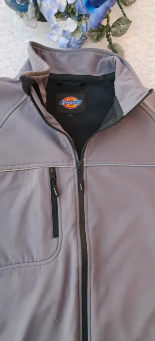 Giacca Dickies-Workwear-Softshell-Grigia TG L