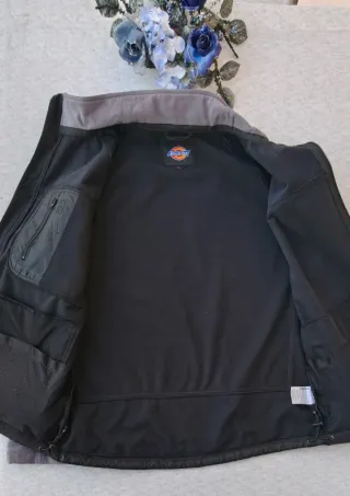 Giacca Dickies-Workwear-Softshell-Grigia TG L