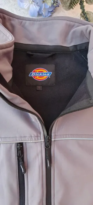 Giacca Dickies-Workwear-Softshell-Grigia TG L
