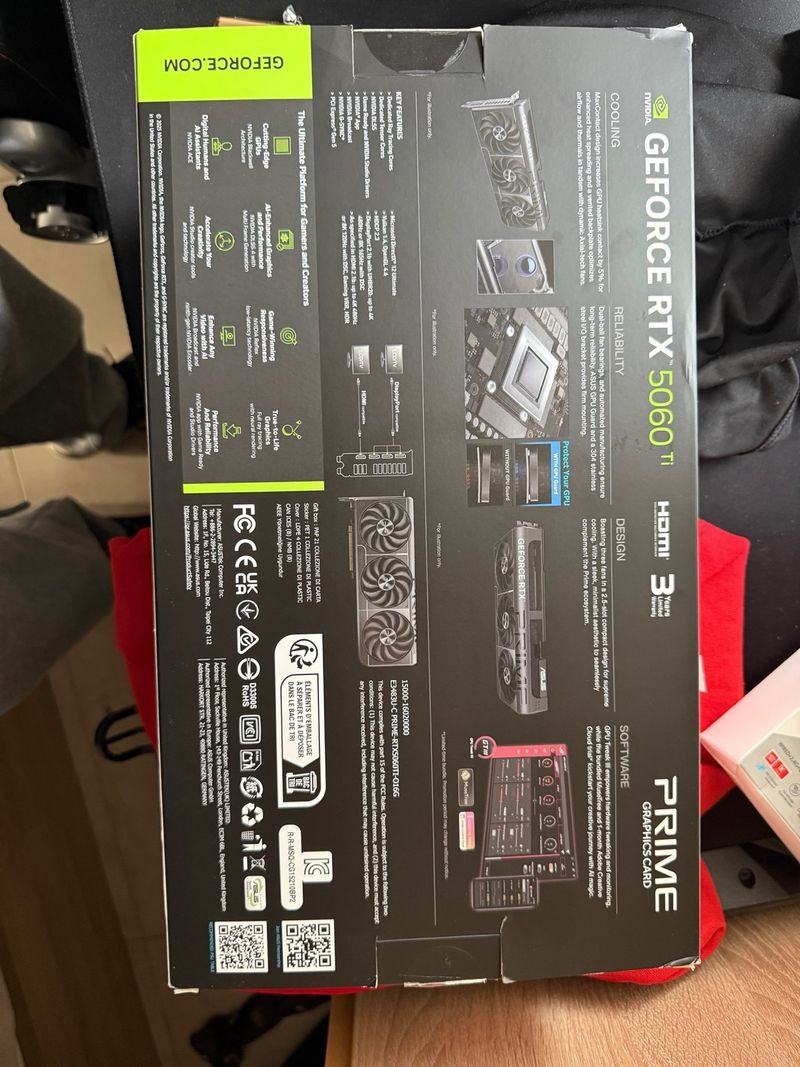 ASUS GeForce RTX 5060 Ti 16GB Prime afbeelding 3
