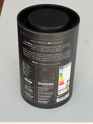 Lámpara Botella Lexis Kraft RGB y Blanca