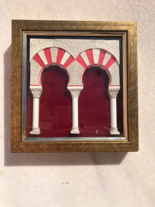 REBAJADO. Cuadro Decorativo Arcos Árabes