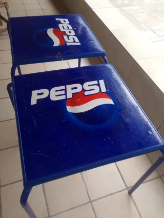 2 Mesas Terraza Pepsi Exterior.