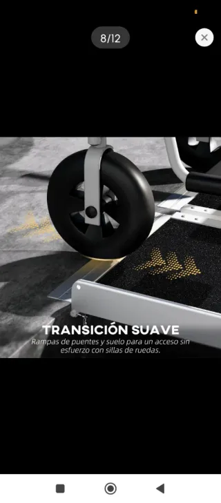 Plataforma para silla de ruedas