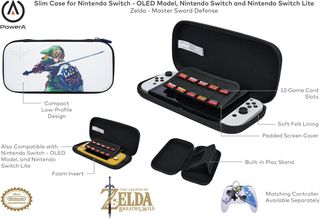 Funda Nintendo Switch Link Legend of Zelda, nueva
