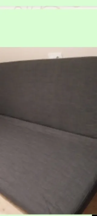 Sofá Cama Ikea Gris Tela