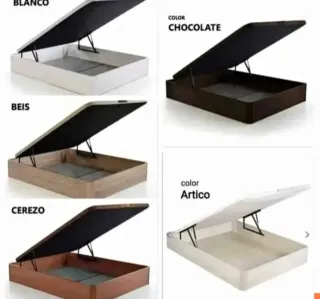 Cama individual con mesitas de noche