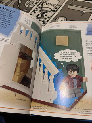 Libro harry potter lego