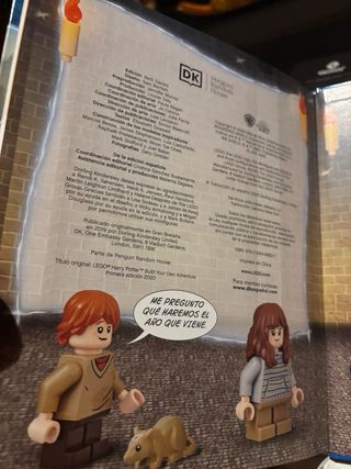 Libro harry potter lego