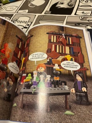 Libro harry potter lego