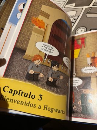 Libro harry potter lego