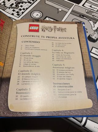 Libro harry potter lego