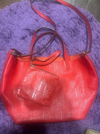 Bolso Carolina Herrera Rojo