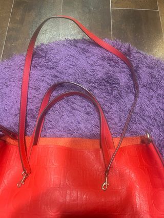 Bolso Carolina Herrera Rojo