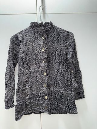 Camicetta estiva fantasia zig-zag