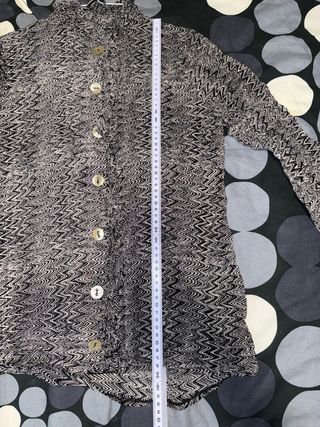 Camicetta estiva fantasia zig-zag