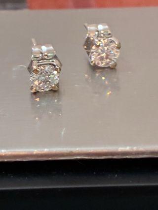 Pendientes Oro 18k Diamantes 1.00 Ct
