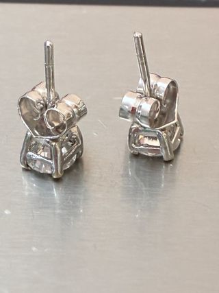 Pendientes Oro 18k Diamantes 1.00 Ct