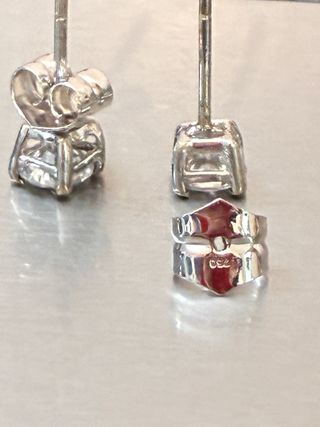 Pendientes Oro 18k Diamantes 1.00 Ct