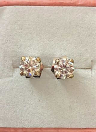 Pendientes Oro 18k Diamantes 1.00 Ct