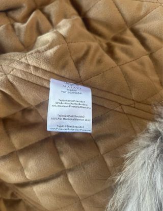 Chaqueta Masavi con etiqueta