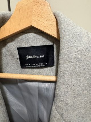 Cappotto Stradivarius Grigio