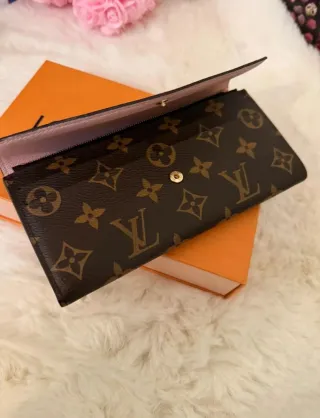 Portafoglio Louis Vuitton donna marrone