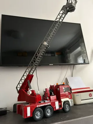 Bruder Camion Pompieri MAN TGA