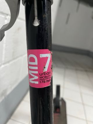 2 Patinetes Oxelo MID 7 Azul y rosa