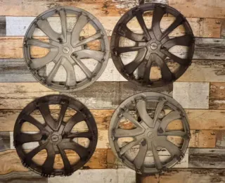 Tapacubos Opel 16 plateado