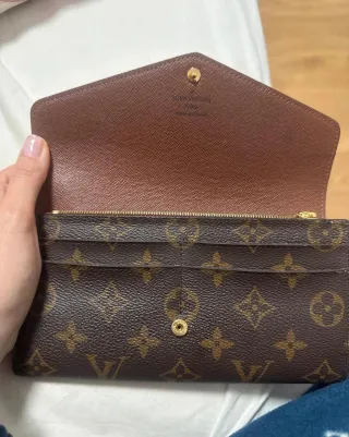 Portafoglio Louis Vuitton donna marrone