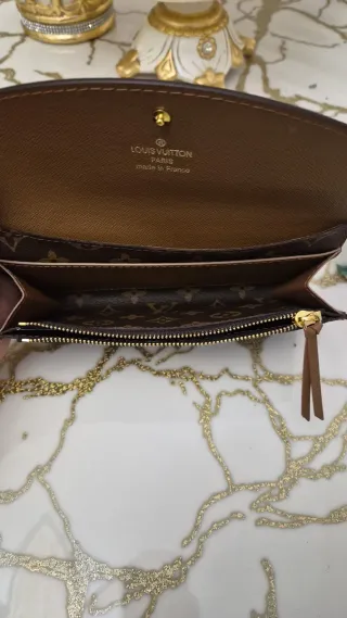 Portafoglio Louis Vuitton donna marrone