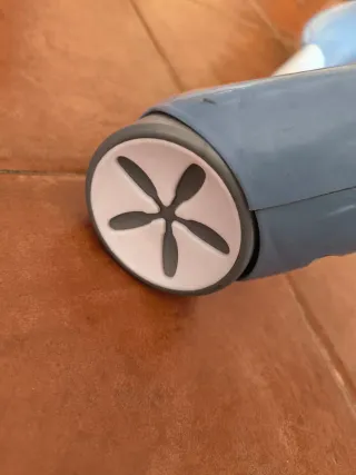 Trona infantil a rayas