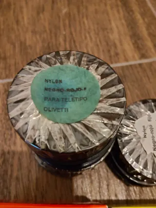 Cintas Kores para máquina de escribir antigua