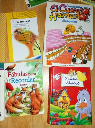 16 libros infantiles.