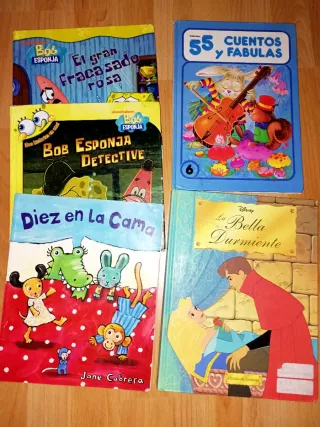 16 libros infantiles.
