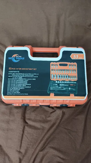 Maletín de herramientas 53 piezas – Juego