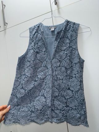 Gilet in pizzo