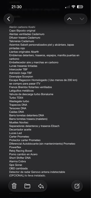 Abarth 595 stage 3 homologado