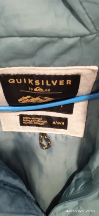 Anorak Quiksilver Teal