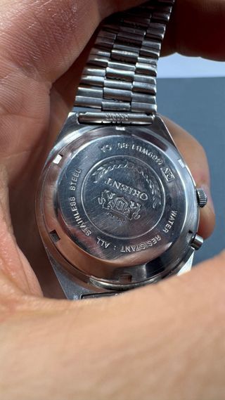 Reloj Orient Automático Vintage Oro/Plata