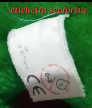 Peluche Prezzemolo Gardaland cm40 vintage